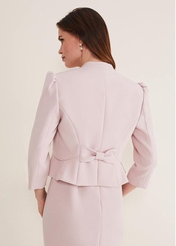 Phase Eight Isabella Bow Jackets Rose USA | 1086974-SF